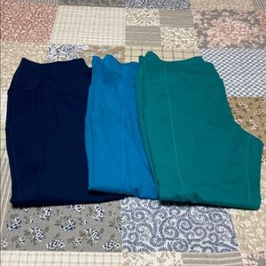 32 Degrees Women's Leggings - Navy, Blue, Teal